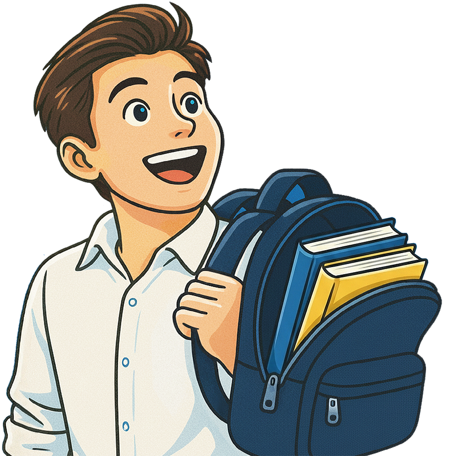 Học sinh đeo ba lô